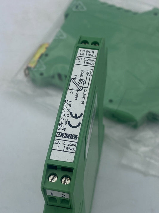 2pc x   Phoenix Contact 2814508 Signal Conditioner MCR-C-I/I-00-DC