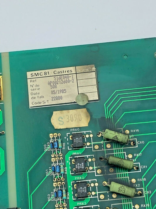 Carte Automate APRIL SMC 516E048 - 1 SMC 40 / SMC 50 / SMC 600 - KLR Automation