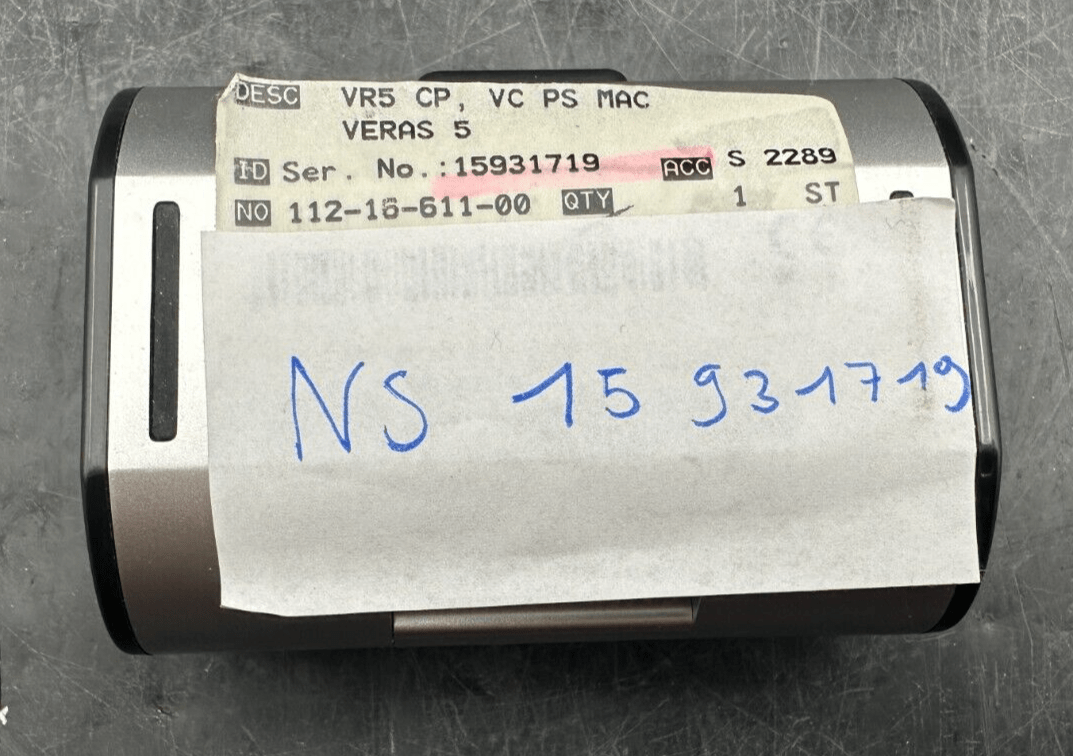 BERNAFON VERAS 5 VR5 CP VC PS MAC 112 - 16 - 611 - 00 - KLR Automation