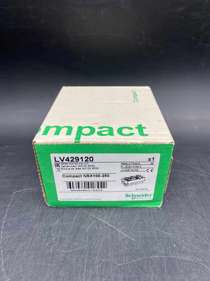 SCHNEIDER ELECTRIC LV429120 COMPACT NSX100-250 3P3DMA100 TRIP UNIT