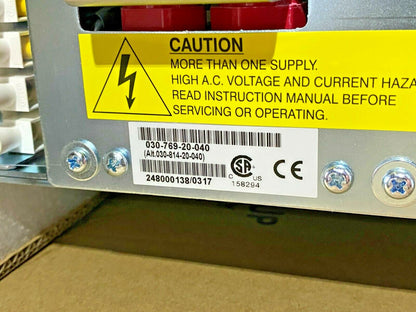  Alpha Modular Switched  Cordex Rectifier RACK 030-769-20-040