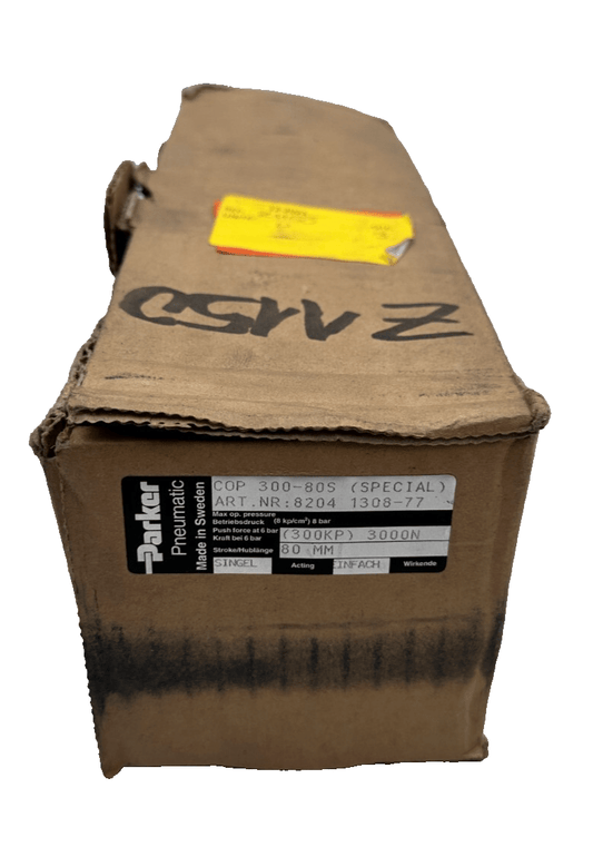 PARKER PNEUMATIC C0P 300 - 80S (SPECIAL) 8204 1308 - 77 300KP 3000N 80mm new - KLR Automation
