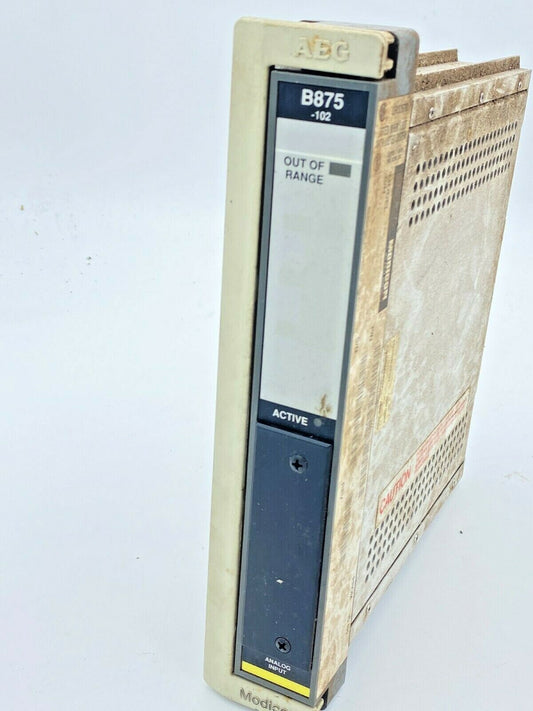 Modicon AS-B875-102 Analog Input Module