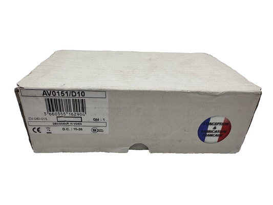 URMET AV0151/D10 BITRONVIDEO EV-040-015 DECODEUR D'ETAGE 10 VOIES