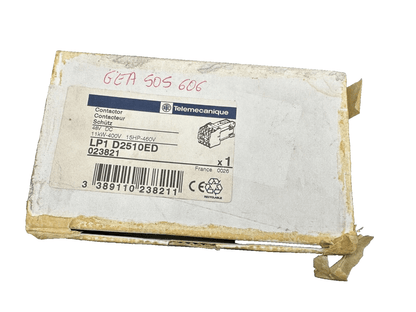 TELEMECANIQUE LP1 D2510ED 023821 CONTACTEUR 15HP - 460V - KLR Automation