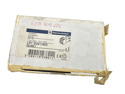 TELEMECANIQUE LP1 D2510ED 023821 CONTACTEUR 15HP - 460V - KLR Automation