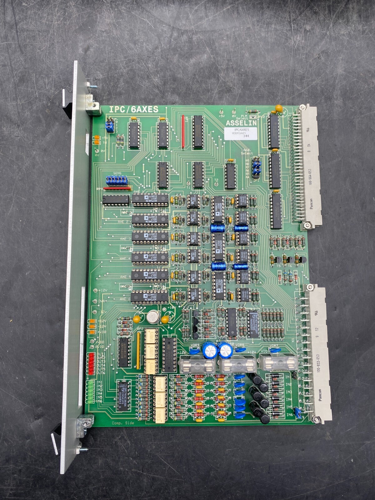 ASSELIN IPC/6AXES MDEIPC6AXES 344 GP11 CARTE ETALEUR NAPPEUR PROFIL
