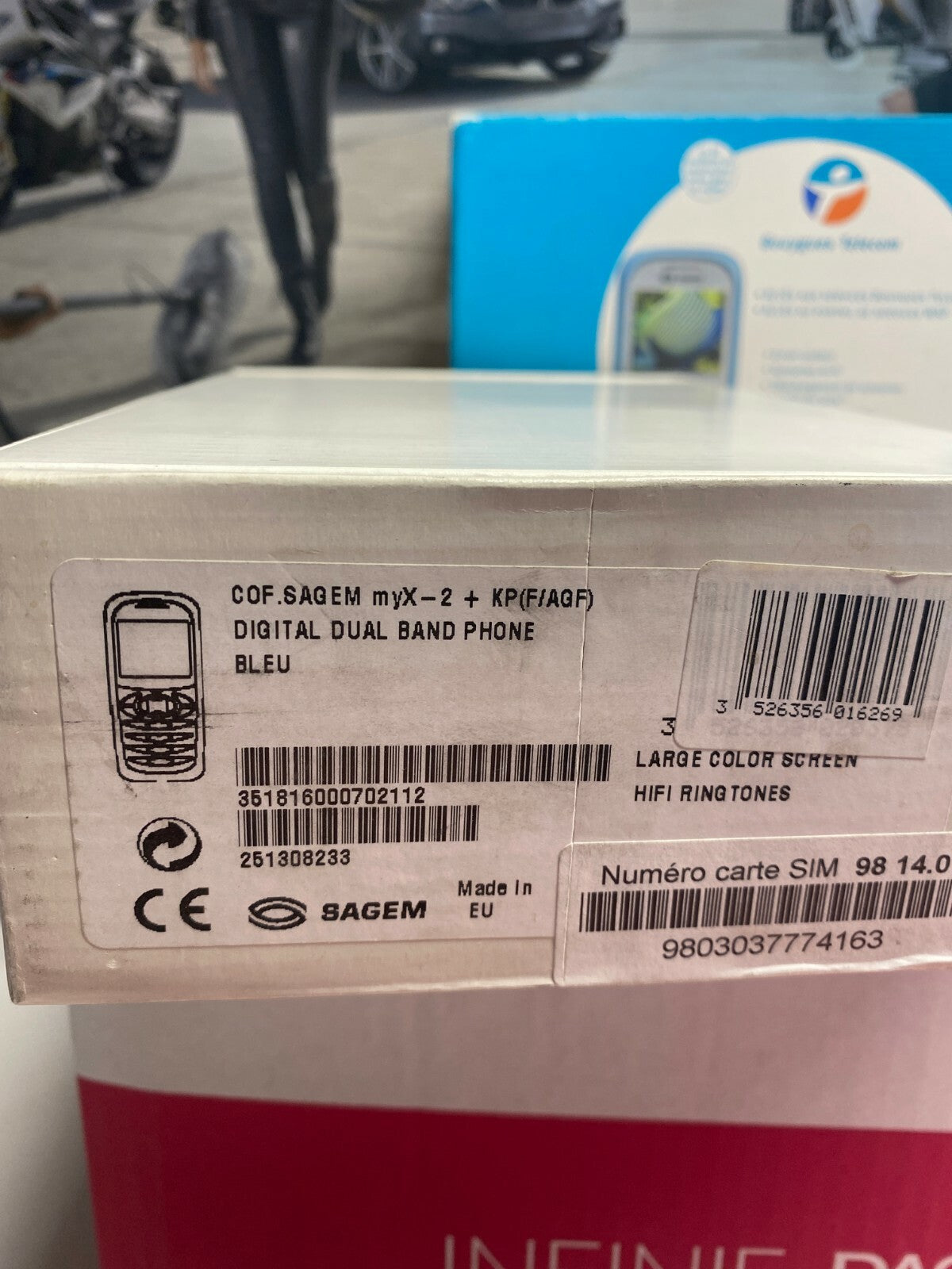 Sagem myx-2 Mobile Phone Old Stock Rare collectors Mobile Phone Cell GSM