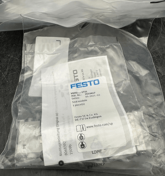 FESTO 573482 VUVG - B14 - M52 - AZT - F - 1T1L SOLEINOID VALVE - KLR Automation