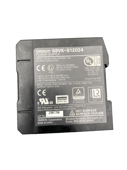 OMRON S8VK-S12024 POWER SUPPLY x1pc