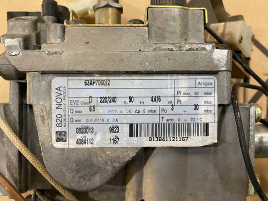 Bloc vanne gaz NOVA 0820010 - KLR Automation