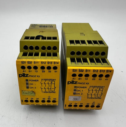 PILZ 774314 PNOZ X3 RELAIS DE SECURITE x1pc