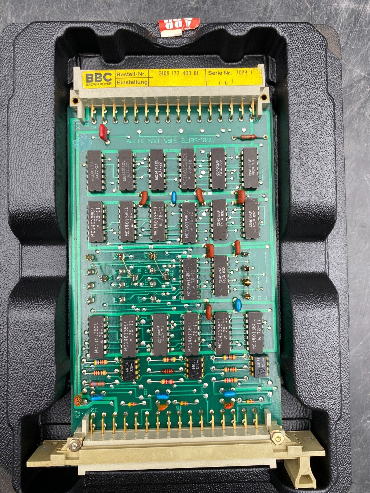 BBC GJR5 122 400 R1 CARD - KLR Automation
