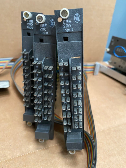 3 pc x Klöckner Moeller Sucos Ebe 200 Input with connector Power Module - KLR Automation