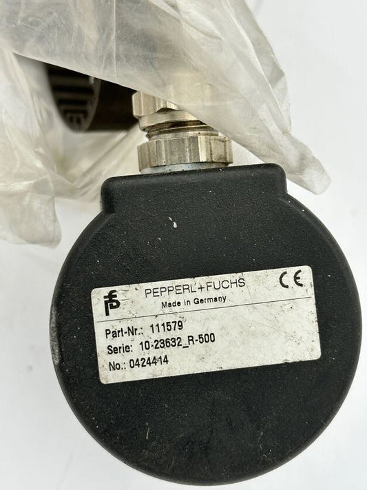 PEPPERL + FUCHS - 10 - 23632_R - 500 INCREMENTAL ROTARY ENCODER 1023632R500 / 111579 - KLR Automation
