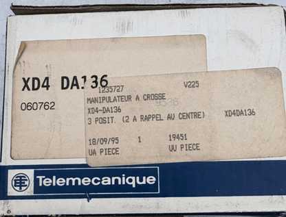 SCHNEIDER ELECTRIC XD4DA136 060762 MANIPULATEURA CROSSE x1 - KLR Automation