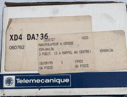 SCHNEIDER ELECTRIC XD4DA136 060762 MANIPULATEURA CROSSE x1 - KLR Automation