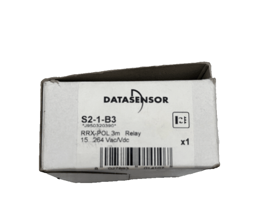 DATASENSOR S2 - 1 - B3 RRX - POL 3m RELAY - KLR Automation