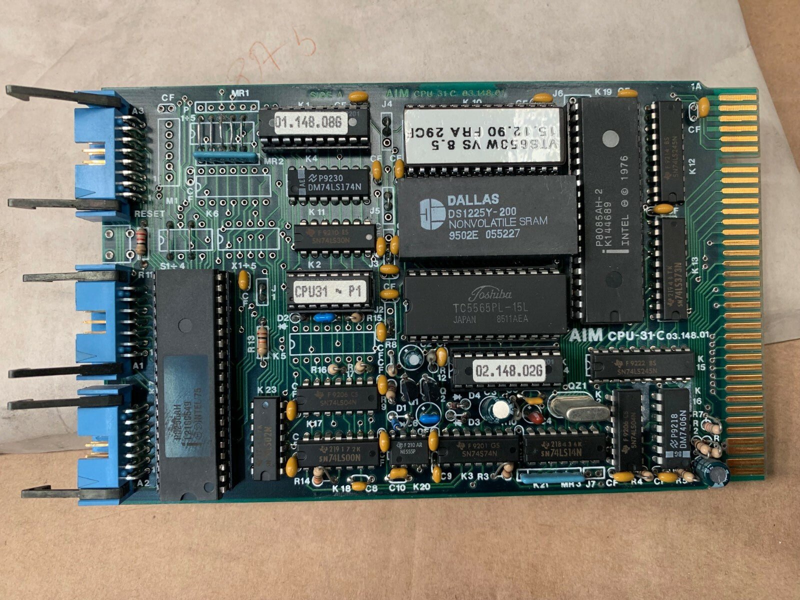@ aim cpu - 31 - c .Motor Control Card 08275 - U 6.CPU31CL Printing Machine - KLR Automation