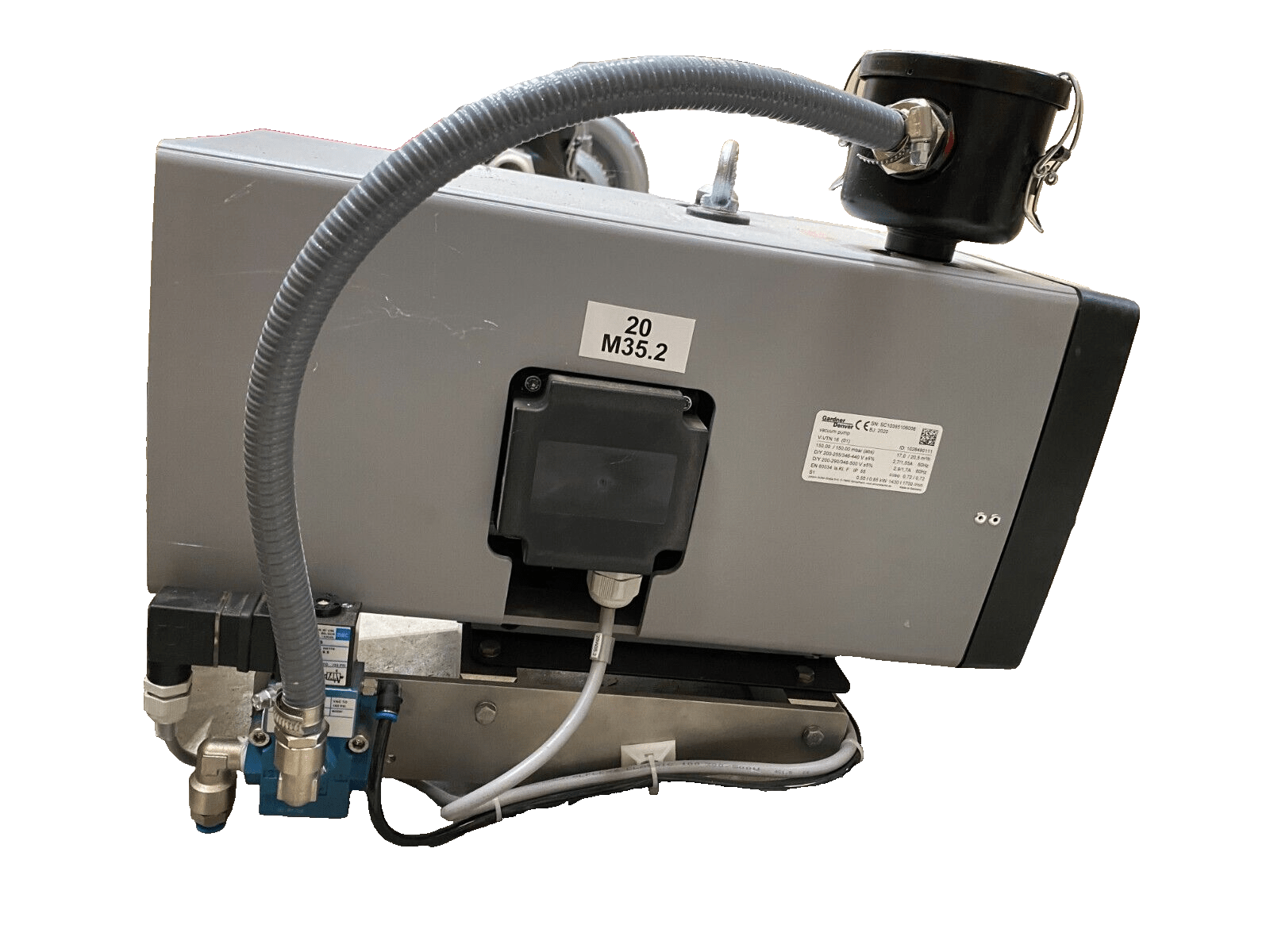 ELMO RIETSCHLE GARDNER DENVER V - VTN 16 VACUUM PUMP 150mbar 17/20.5 m3/h - KLR Automation