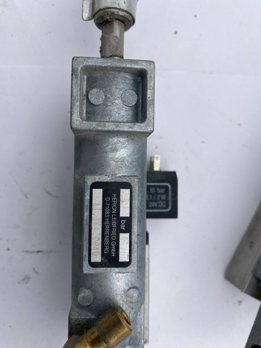 1pc x HERION LEIBFRIED CYLINDER FOR QM46 A1.184.0020/C + ELECTROMAGNETIC VALVE - KLR Automation