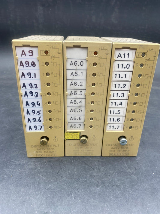1 pc x SIEMENS SIMATIC S5 6ES5451 - 8MA11 DIGITAL OUTPUT - KLR Automation