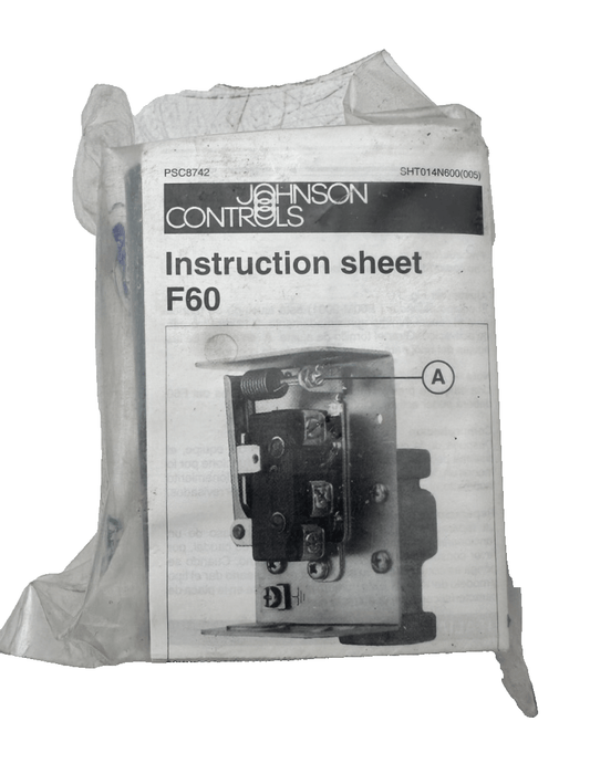 JOHNSON CONTROLS F60L - 9101 15A 220V M767600 LIQUID FLOW SWITCH - KLR Automation
