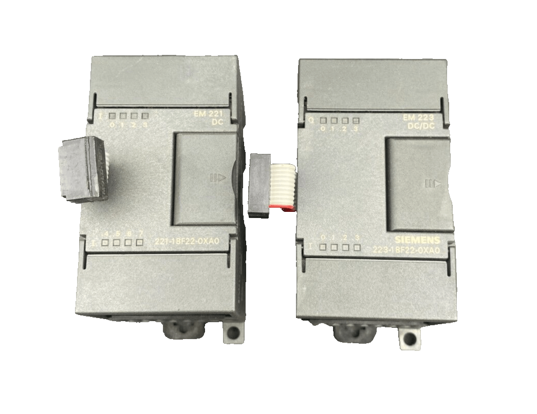 SIEMENS 6ES7221 - 1BF22 - 0XA0 EM 221 +6ES7223 - 1BF22 - 0XA0 EM 223 - KLR Automation