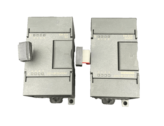 SIEMENS 6ES7221 - 1BF22 - 0XA0 EM 221 +6ES7223 - 1BF22 - 0XA0 EM 223 - KLR Automation