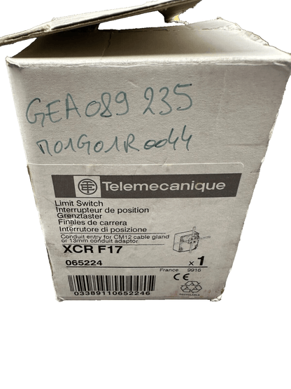 TELEMECANIQUE XCRF17 065224 INTERRUPTEUR DE POSITION - KLR Automation