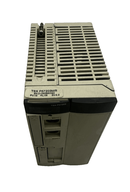 SCHNEIDER ELECTRIC TSXP57203MR STD EXCH 572X3 PL7 PROCESSOR PV:18 RL:08 SV:6.2 - KLR Automation