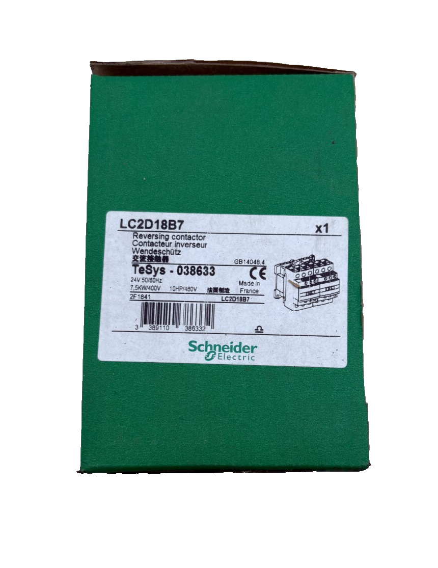 SCHNEIDER ELECTRIC CONTACTEUR LC2D18B7 x1