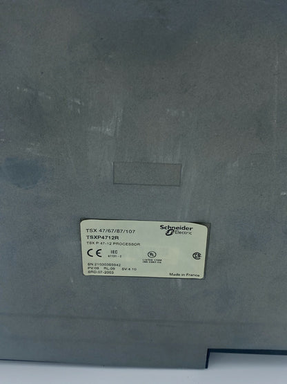 TELEMECANIQUE - TSXP4712 Processeur TSXP4712R TSX P 47-12 TSX 47/67/87/107