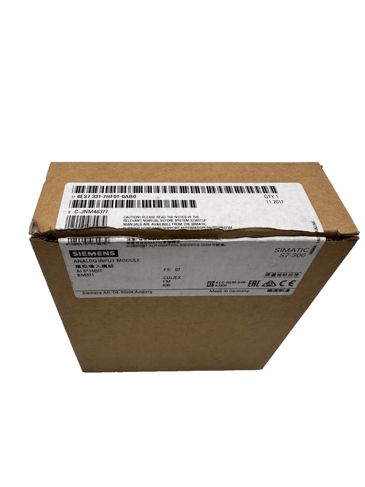 SIEMENS 6ES7331 - 7HF01 - 0AB0 ANALOG INPUT MODULE SM331 - KLR Automation