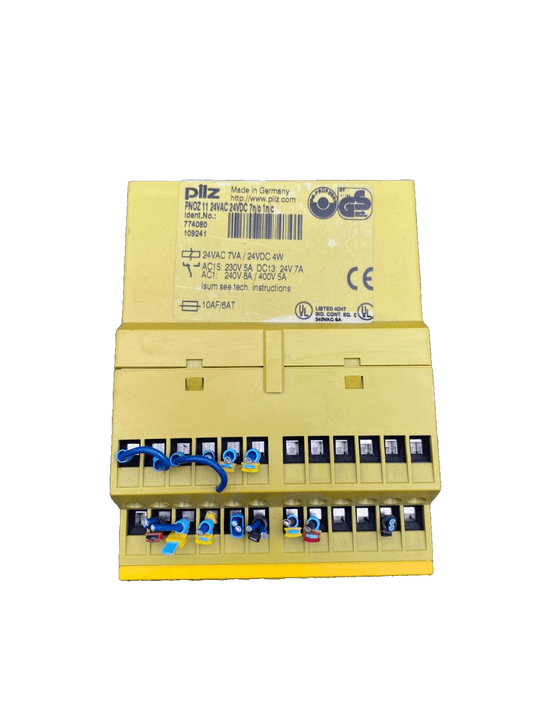 PILZ PNOZ 11 774080 24VAC 24VDC 7N/O 1N/C RELAIS DE SECURITE x1pc - KLR Automation