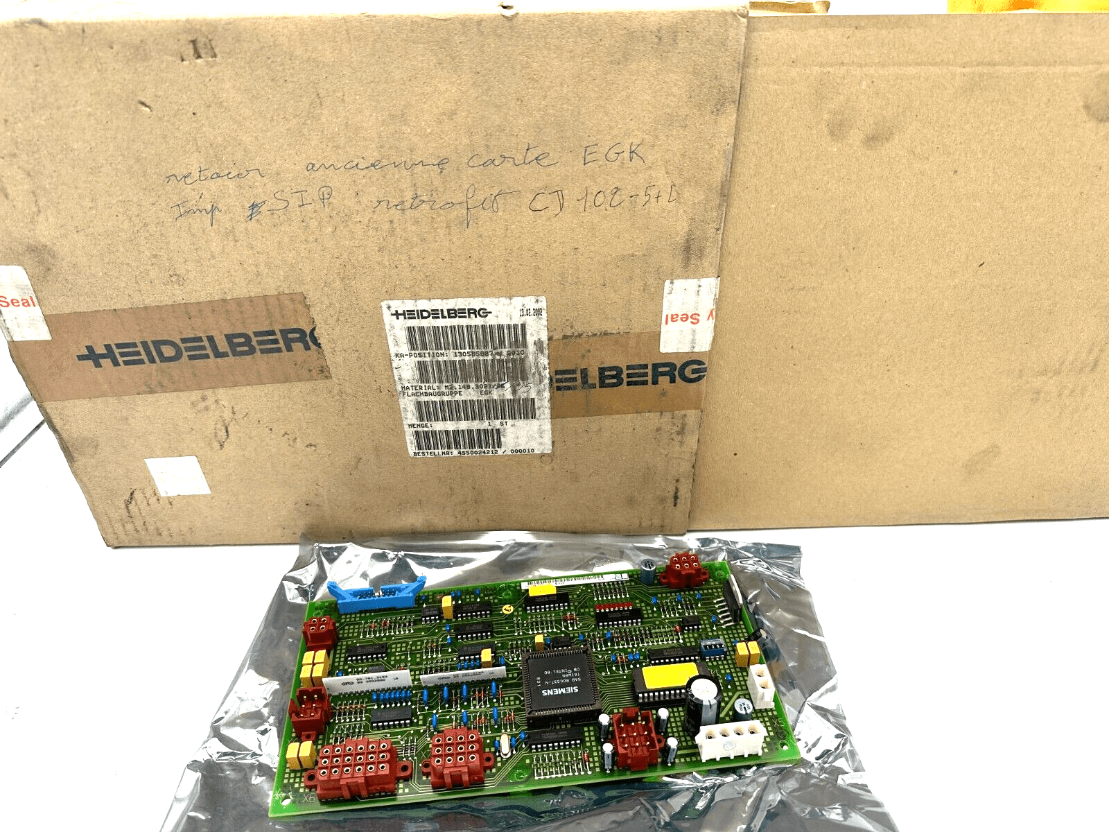 HEIDELBERG EGK Printed Circuit Board HDM: M2.148.3021/05 M2.148.3021 - KLR Automation