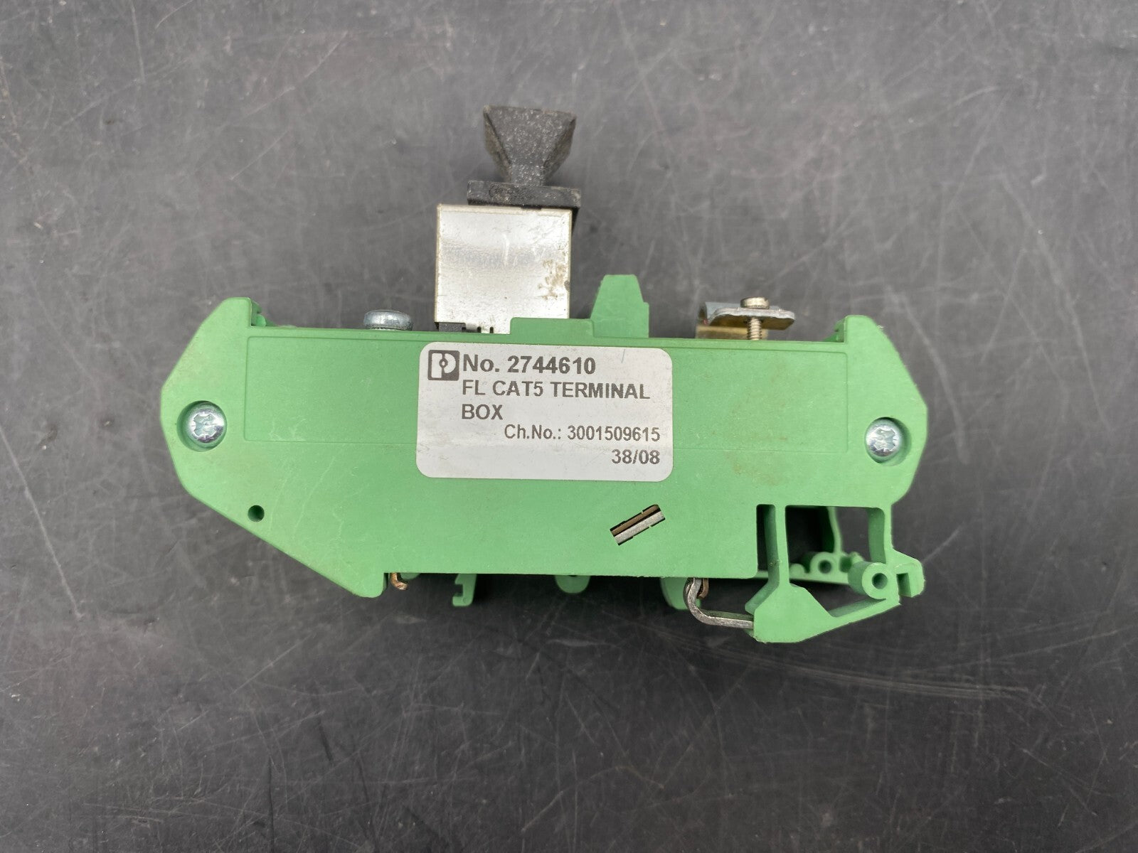 LOT OF 12 PHOENIX CONTACT FL CAT5 TERMINAL BOX 2744610 38/08