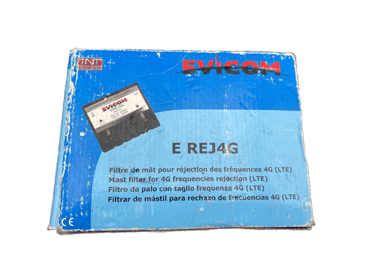 EVICOM E REJ4G FILTRE DE MAT POUR REJECTION DES FREQUENCES 4G (LTE) - KLR Automation