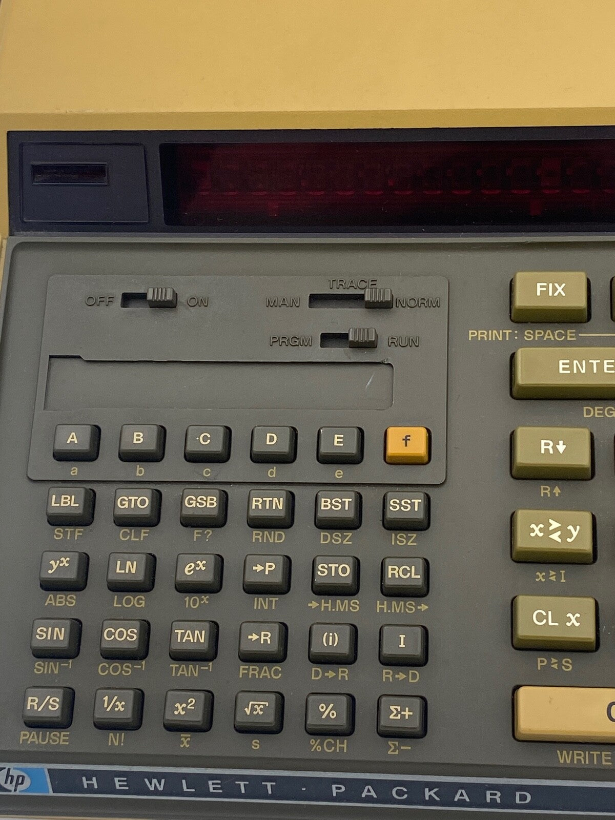 Hewlett Packard HP 97 Programmable Calculator Vintage HP-97 Collector 
