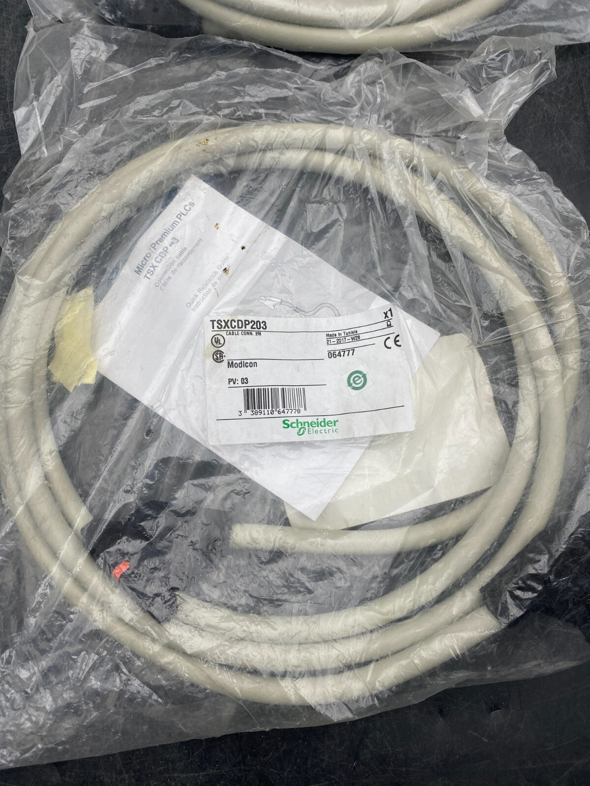 SCHNEIDER ELECTRIC TSXCDP203 064777 CABLE DE CONNECTION MODICON x2pc - KLR Automation