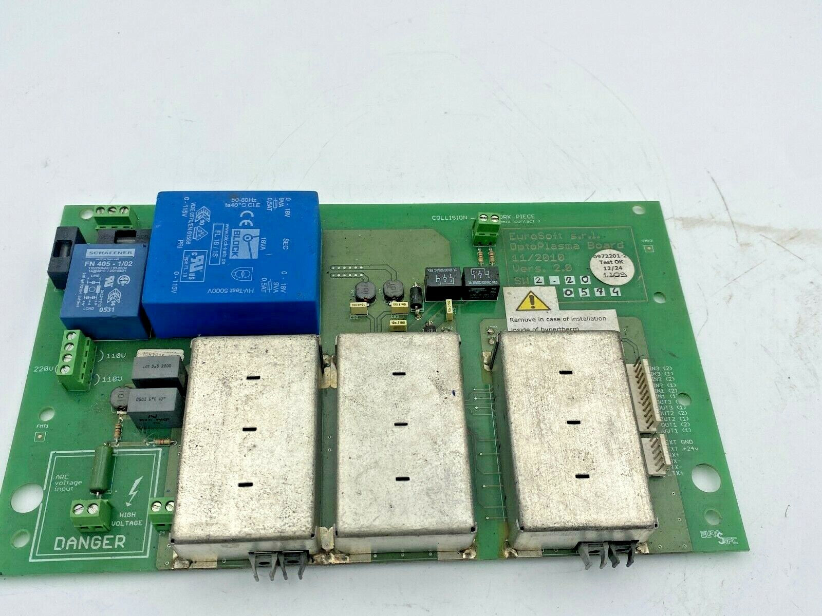 EuroSoft Optoplasma Board card