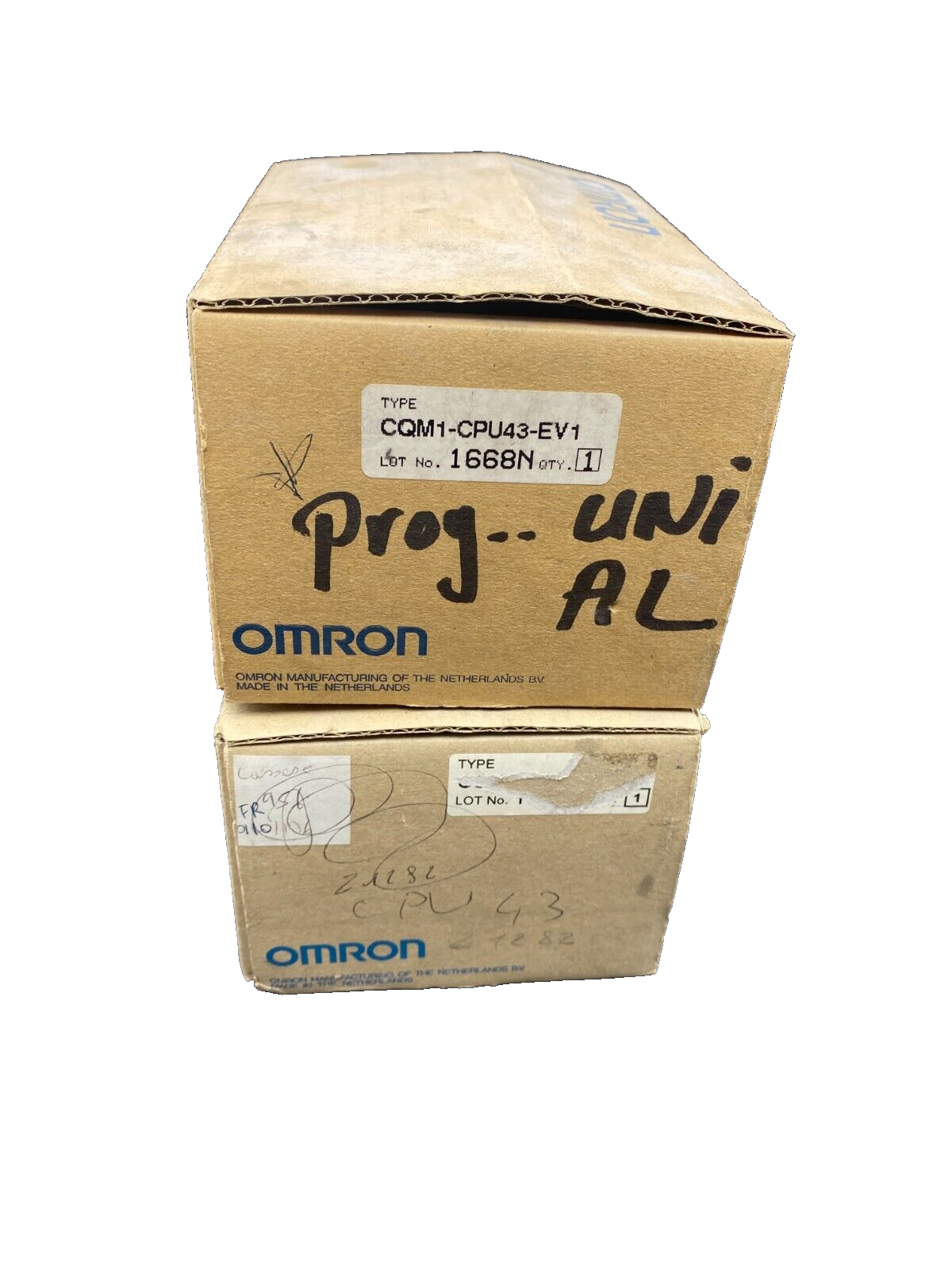 OMRON CQM1-CPU43-EV1 SYSMAC CQM1 PROGRAMMABLE CONTROLLER x1pc
