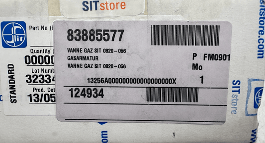 DE DIETRICH 83885577 SIT 820 NOVA VANNE GAZ - KLR Automation