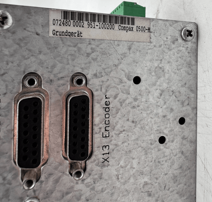 PARKER DANFOSS COMPAX 0500 - M SC 400/AS44/D1/F3 951 - 100200 AC SERVO DRIVE - KLR Automation