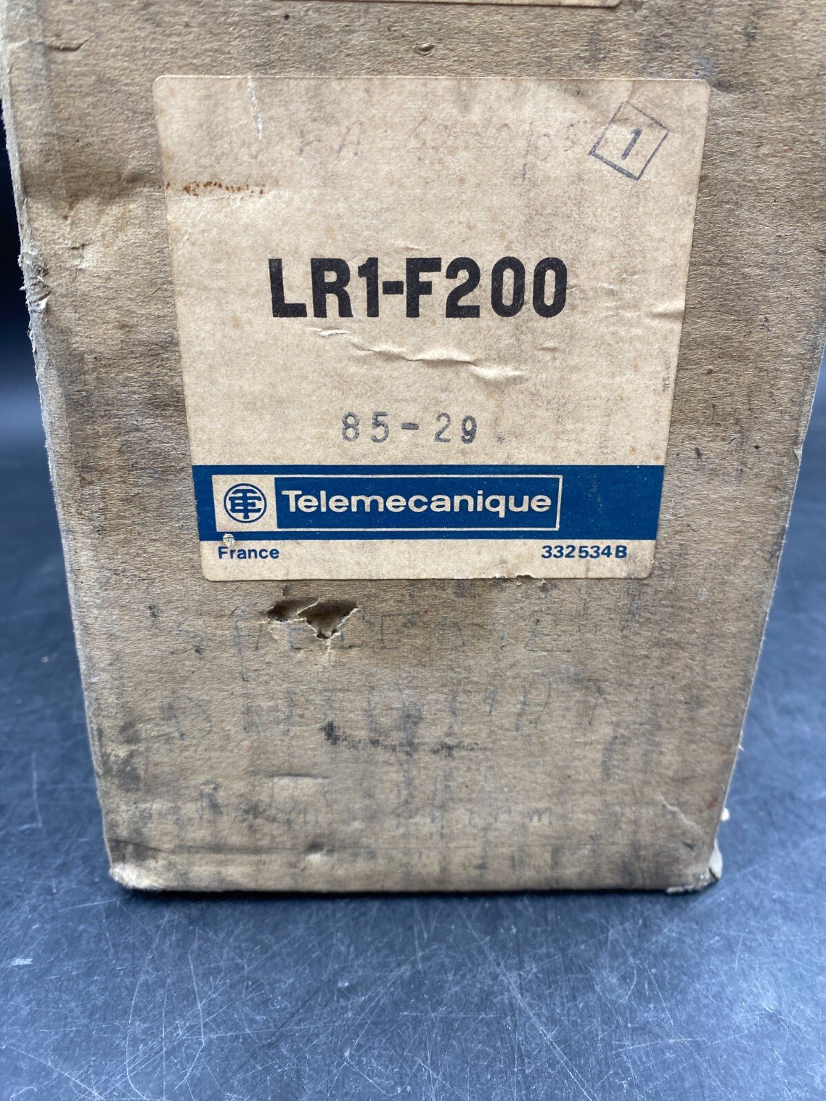 TELEMECANIQUE LR1 - F200 THERMAL RELAY - KLR Automation