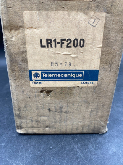 TELEMECANIQUE LR1 - F200 THERMAL RELAY - KLR Automation