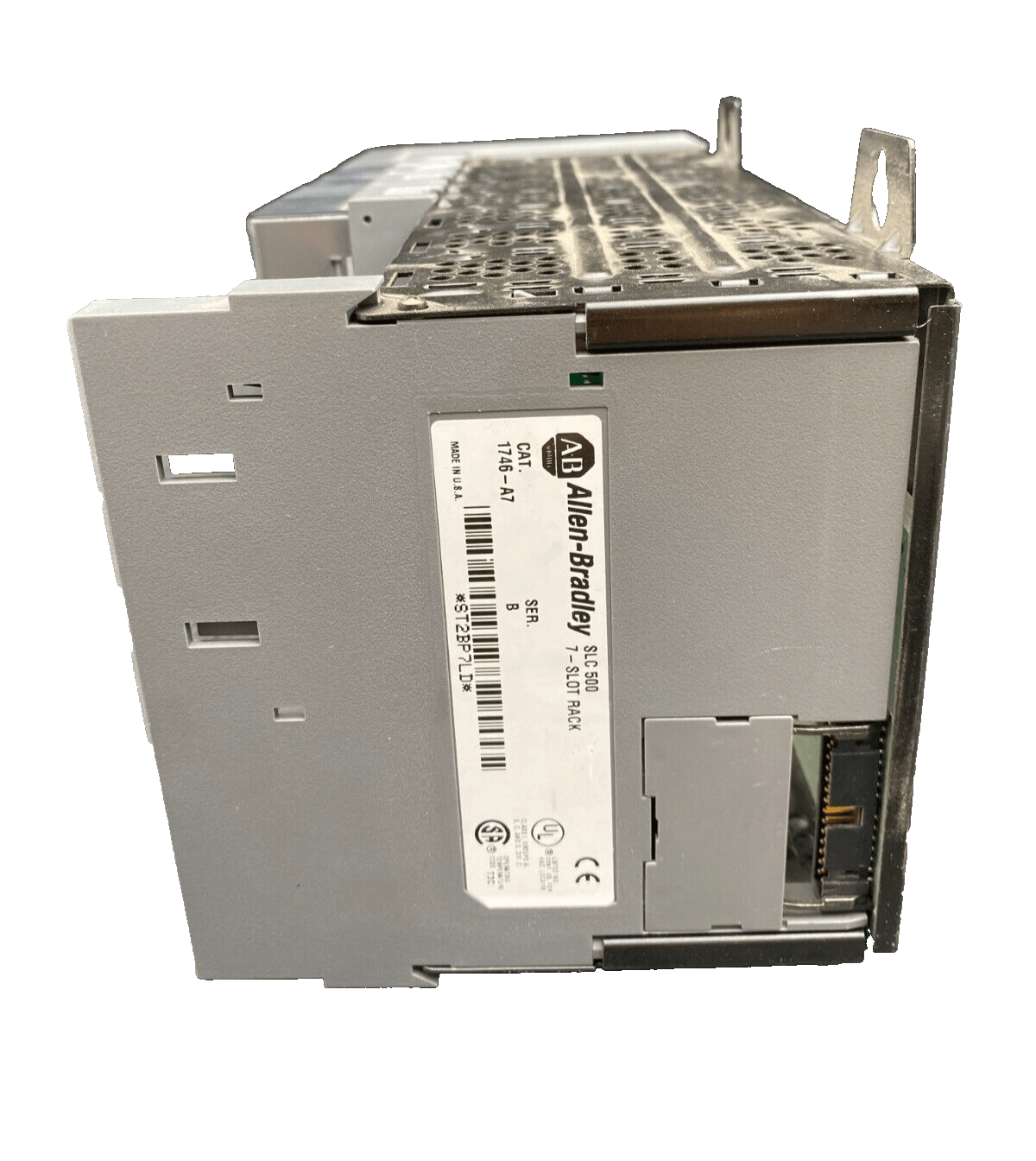 ALLEN BRADLEY SLC 500 1746 - P3+ 1746 - OB8 + 1746 - 0B16E + 7 SLOT RACK - KLR Automation
