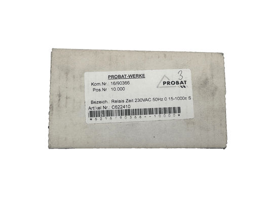 PROBAT - WERKE 16/90366 10.000 RELAIS TEMPORISE 230VAC 15 - 1000s - KLR Automation