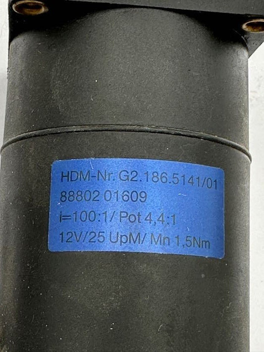 1pc x HDM G2.186.5141/01 SERVO DRIVE MOTOR 88802 01609 - KLR Automation