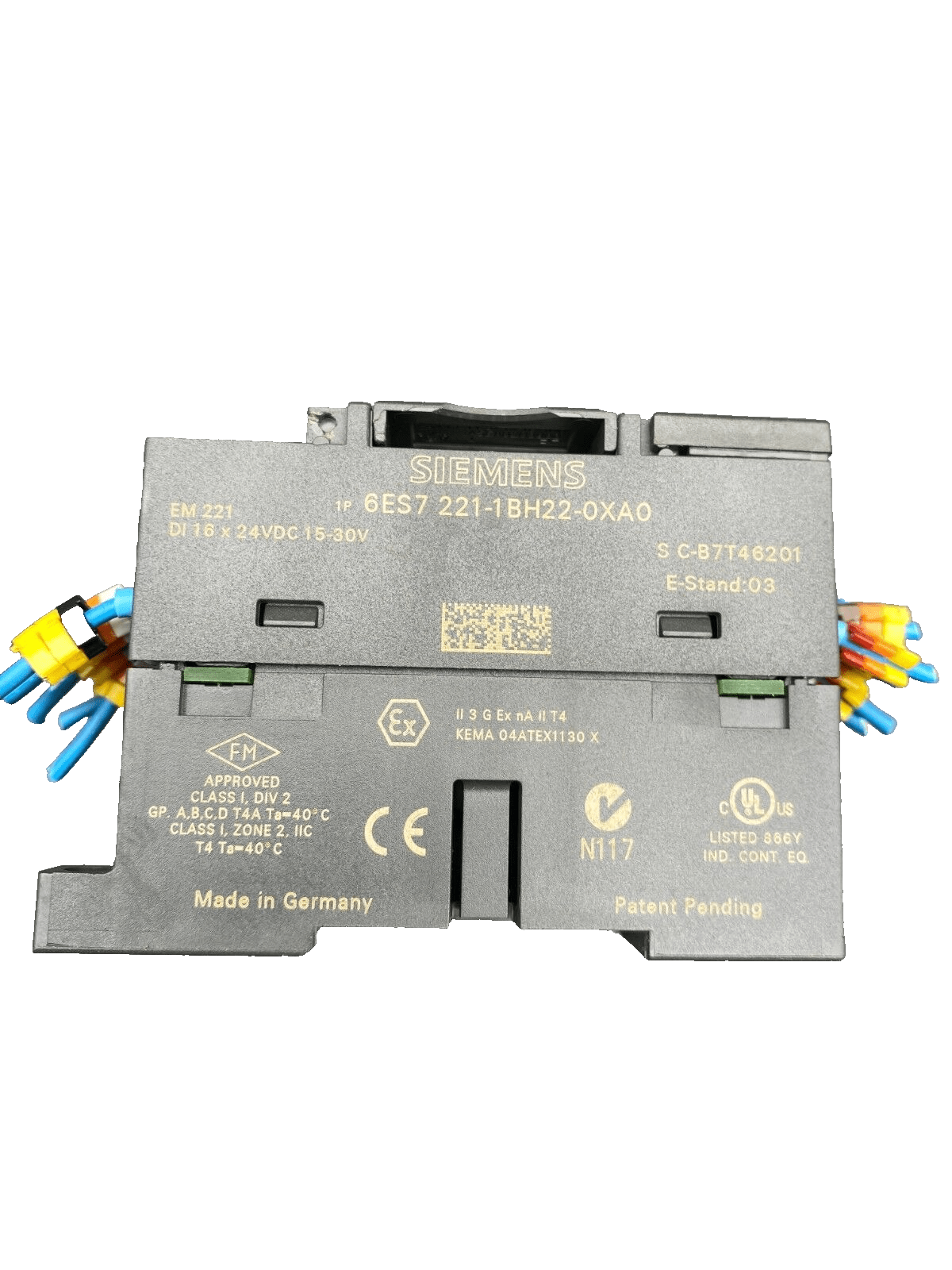 SIEMENS EM 221 DC 6ES7221 - 1BH22 - 0XA0 x1pc - KLR Automation